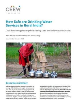 Water Resource Management & Conservation Policy | CEEW Research Institute